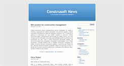 Desktop Screenshot of news.construsoft.pt
